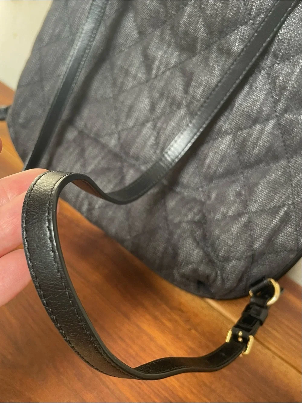 Chanel Washed Denim Calfskin Quilted Backpack 2016
